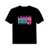 T-shirt Led T Shirt per bambini Party Music DJ Sound Activated Boys Girls LED TShirt Light Up and Down Kid's Glowing Top x0719