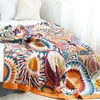 Одеяла Deodar Nordic Bohemian 100% хлопчатобумажную кровать для полотенец на весь сезон.