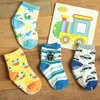 Toddler Socks Cartoon Baby Boy Floor Sock Cotton Kids Girls Socks Anti Slip Baby Girl Footsocks Car Printzzz