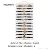 Bracelets porte-bonheur été 12 pièces/ensemble arbre de vie mauvais œil perles cheville cristal Fatima main réglable tressé Bracelet ensemble pour femme Dro Dhalw