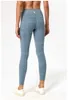 Lululemen Damen-Leggings, Designer-Hose, Jogginghose, Yoga-Hose, geeignet für Fitness und Ausgehen, doppellagig, breiter Bund, Jogginghose, Designer-Legging Lulu 55