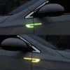 2st per uppsättning bil reflekterande varningstejp bilstötfångare säkerhet reflekterande remsor säkra reflektor klistermärken dekaler3212