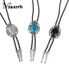 Bolo Ties Mens Alloy Tie Men Kvinnor Läderrep Långt halsband tröja kedja Skjortor Bolo Tie Men Accessories HKD230719