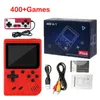 Joueurs de jeux portables Console vidéo Jeu portable Joueurs avancés 400 jeux intégrés Console de jeu 2,4 pouces Double Pla Portable Retro Game 230718