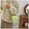 Braided Lock Clasp Handbag Summer Apple Bag Armpit Bag Premium Feeling Lantern Bag Shoulder Bag 0721