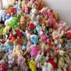 Plush Dolls 60/100 pieces mixed batch small commodity inventory supply wedding prize crane pendant Stuffed toy factory filling animal wholesale 230718