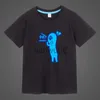 Camisetas SCP Foundation, camiseta fluorescente luminosa para niños, camisetas de manga corta para niños, novedad de verano 2022, ropa de algodón para niños, ropa para bebés x0719