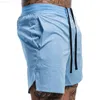 Heren Shorts 2023 Nieuwe Mannen Fitness Bodybuilding Shorts Man Zomer Sportscholen Workout Mannelijke Ademend Sneldrogende Sportkleding Jogger Strand Korte Broek L230719