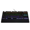 Deepfox Mechanical Gaming Keyboard 87 Keys Blue Switch Illuminate Backlight Backbellit Anti-Ghosting LED Keyboard Wrist Pro Gamer Y08298Q