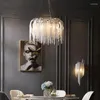 Chandeliers Italian Lighting Luxury Tassel Hanging Lamp Postmodern LED Chandelier Living Room Restaurant Bedroom Engineering Designer Fixtur
