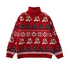 Pullover Kids Girl Sweater Knitting Pullover Baby Winter Tops Warm Teenage Boys Christmas Sweaters Autumn Boy Girl Winter Sweater Pull HKD230719