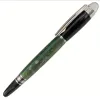 Partihandel 5A Crystal On Top Rollerball Gel Pen Black and Silver Circle Cove M Roller Ball Pen with Series Number