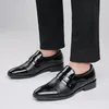 21 sur les affaires de mode Slip Fashion Forme Mens Homme Oxfords Footwear Chaussures en cuir de haute qualité pour hommes Locs 230718 S 832