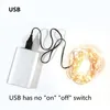 Saiten 20m 200LED String Lichter USB Weihnachten Kupferdraht Outdoor Girlande Wasserdichte Fee Licht Für Home Hochzeit