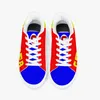 Anpassade mönster DIY-skor Menskamer Camer Red Blue Yellow White Sports Trackers Sneakers 36-48