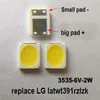 100pc / lot NOUVEAU SMD LED 3535 6V Blanc Froid 2W Pour TV LCD Rétroéclairage remplacer LATWT391RZLZK led diode222a