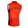 Koszulki rowerowe Topy Efapel Team Cycling Jersey Windbreaker Men Bike Vest Maillot Ropa Ciclismo Pro Bicycl Tshirt Odzież 230718