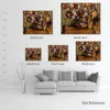 Figuratieve kunst Vrouw zittend naast bloemen Edgar Degas Handgemaakt romantisch kunstwerk Perfect wanddecor voor woonkamer