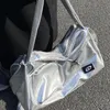 Вечерние сумки Y2k, винтажная корейская модная сумка через плечо с перекрестным сгибом, женская дорожная сумка, дорожная сумка 230718