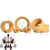 Hoogwaardige houten oortunnelpluggen oormeters piercing Body Jewelry maat 8-28 mm 308j