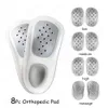 Shoe Parts Accessories Heel Cushion Inserts for Man Pad Bone Spurs Pain Relief Protector PVC Orthopedic Plantar Fasciitis Insoles 230718