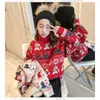 Pullover Kids Girl Sweater Knitting Pullover Baby Winter Tops Warm Teenage Boys Christmas Sweaters Autumn Boy Girl Winter Sweater Pull HKD230719