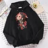 Męskie bluzy śmierć Messenger Life and Skull Anime Flowers SAMURAI Miecz dla mężczyzn O-Neck Bluza Lose Top Sport Bluie Mężczyzna