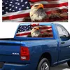 Flag Eagle pickup bakre fönster dekal SUV -bilklistermärke268g