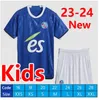 23 24 RC Strasbourg Alsace Soccer Jerseys Sylla Gameiro SANSON Maillot de pied Lienard DIARRA Accueil 2023 Diallo BELLEGARDE AHOLOU Maillot de football Hommes Enfants