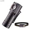 Headlamps Intelligent Sensing Head Lamp Multi-functional Mini Flashlight Outdoor Camping Headlamp Eergency Lamp IPX5 Waterproof HKD230719