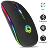 Wireless Mice Bluetooth RGB Rechargeable Wireless Computer Silent LED Backlit Ergonomic Gaming For Laptop PC191S