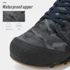 Buty zimowe mężczyźni wysokiej jakości ciepły armia but Waterproof śnieg 2023 bez poślizgu skórzane buty do kostki