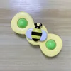 Sand Play Water Fun 3 Baby Bath Toys Intressant Sucking Cup Rotating Toys Children Rattlesnake Early Education Cartoon Insect Finger Roting Top 230719