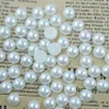 1000 peças Flatback Half Pearl Flat Back Acrílico Pearl Crafts DIY Scrapbooking 4 6 8 10mm253C