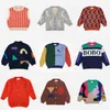 Pullover Koreanische Mädchen Jungen Strickjacke Pullover Weste 2022New BC Winter kinder Gestrickte Pullover Weihnachten Pullover Baby Kind Outwear Mantel HKD230719