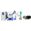 ZOIBKD Forniture di laboratorio Piccola distillazione a percorso breve Kit da 5 litri Mantello riscaldante per agitazione Chiller per acquisti one-stopPompa per vuoto280x