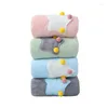 Towel Hooded Bath Cartoon Children Beach Cloak Large Wearable Absorbent Towels Ponch Bathrobe Beachwear Pool Swimming