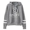 Sweats à capuche pour hommes Charli Damelio Smile Logo Merch Pull à capuche Mode Sweat à capuche Survêtement