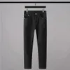 Jeans da uomo alti 2021 Classico vintage Morden Lussuoso ricamato con corona di api Pantaloni in denim di cotone Comfort Casual 28-38 # N404193V