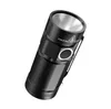 10000 Lumens Mini LED Flashlight USB القابلة لإعادة الشحن Torch Torch 3 أوضاع أضواء الجيب