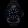 Montres hommes/femmes Rolx hommes bleu SEA-DWELLER lunette en céramique 44mm en acier inoxydable automatique montres noires