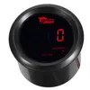 Universal 52mm Boost Gauge Wassertemperatur Öltemperatur Ölpresse Spannung Tachometeranzeige Digital Rot LED Schwarz Case253D