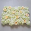 Blumen Wand für Hochzeit Blumen Hintergrund Seide Rose Pfingstrose Hortensien Blumen Wand Straße führende Blumen Event Party Supplies 22 LL