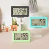Tafelklokken Mini LCD Digitale Klok Stil Bureau Tijdweergave Slaapkamer Eenvoudig Klein Elektronisch horloge Student Examen Mute Desktop
