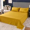 Großhandel Günstige Slub Baumwolle Einfache Quilt Bettwäsche Set Bettbezug Baumwolle Bettwäsche für Hotel zu Hause