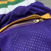 Vintage Just Purple Don Basketball Shorts Po prostu skrót z kieszeniami Retro 1993 Męskie zamek błyskawiczne krótkie szorki koszykówki S-XXL