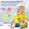 Baby Music Sound Toys Baby Music Tangentboard Development Toys - Neonatal Interactive Early Education Piano Toys Illuminated and Music i 6-12 månader 230719