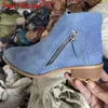 Stivali Stivaletti Chelsea da donna Stivaletti con punta d'angolo Scarpe da pantera invernali da donna Cerniera laterale Pu Pelle Casual New Botas De Mujer Z230719