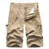 Men's Shorts iSurvivor Fashion Camouflage Loose Cargo Shorts Men 2023 Summer Military Camo Short Pants Homme Cargo Shorts US size L230719
