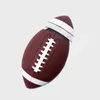 Balls 3/6/9 Size Leather Rubber Rugby Adult Children's Training Game Line Anti slip Texture Group Athletics 230718